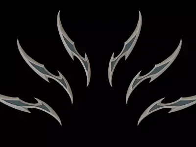 Irelia Blade Free low-poly 3D model