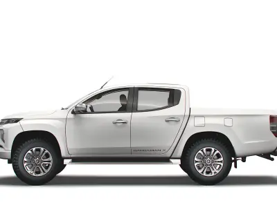 Mitsubishi L200 UK-spec Barbarian X 2021 3D model