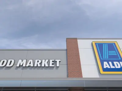 Retail-031 Aldi-002 3D model