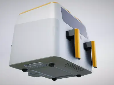 Deep Air Fryer Free 3D model