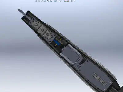 Medication device for mouth 3D model