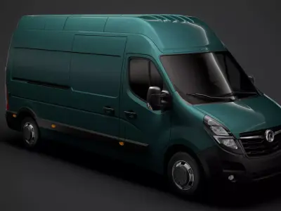Vauxhall Movano L3H3 Van 2020 3D model
