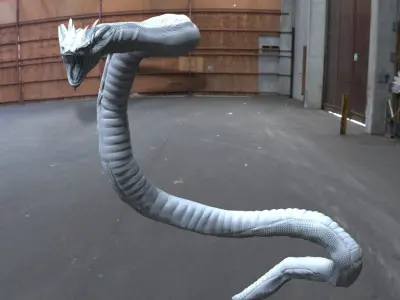 Snake Dragon 3D model