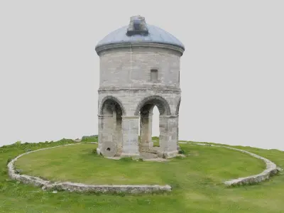 Ultra Realistic Windmill Building Scan 8K 3D model