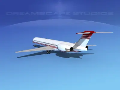 McDonnell Douglas MD-90 Corporate 5 3D model