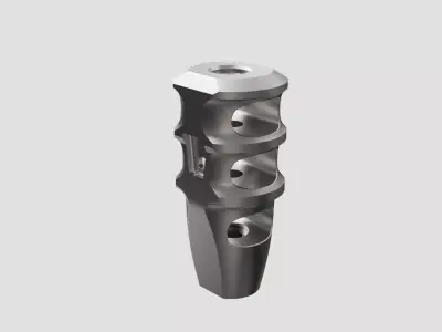muzzle brake sdgt 3D model