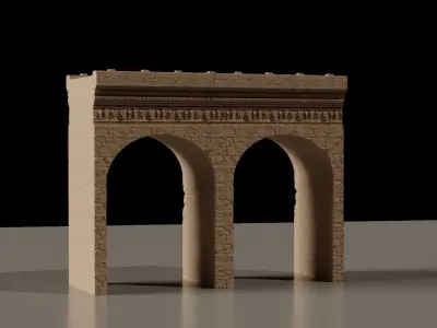 Fantasy Castle Kitbash Set 3D model