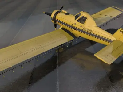 Air Tractor AT-300 3D model