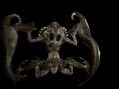 Monster Low-poly 3D model