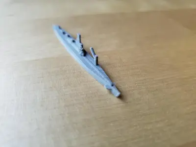 Japanese I-400 Class Submarine 3D print model