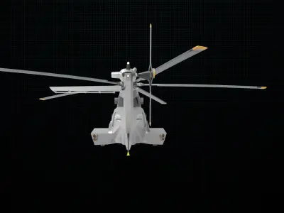 Eurocopter EC725 3D model