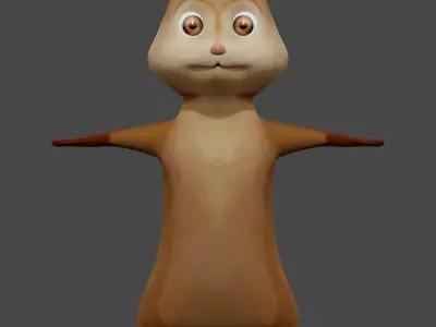 Chipmunk 3D model