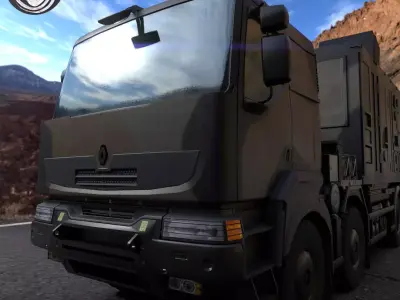 Renault Kerax Samp - T Mamba MRI 3D model