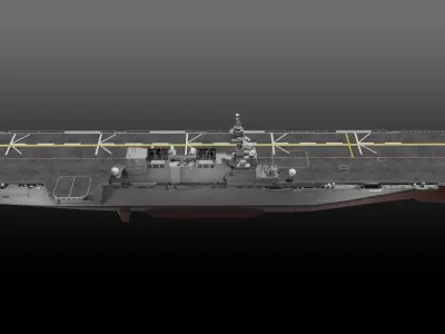 JS Kaga DDH-184 3D model