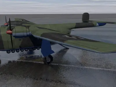 Arado Ar-232A 3D model