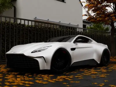 aston martin vantage Free 3D model