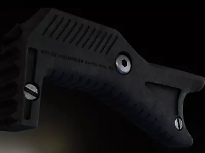 Strike Cobra Tactical Fore Grip Low-poly 3D model