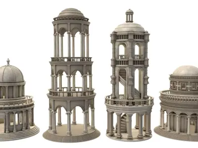 Rotunda 3D model