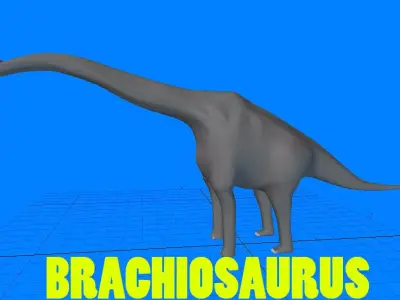 Brachiosaurus Dinosaur 3D model