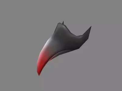 Beak Mask - plague doctor mask Low-poly 3D model