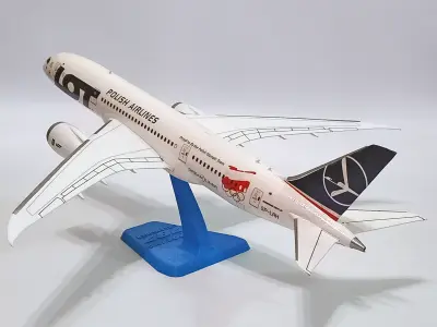 141121-8 Model kit Boeing 787-8 Trent Up 3D print model