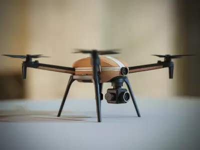 A Modern Camera Drone 3D model