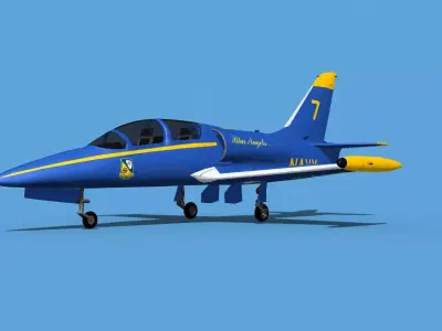 Aero Vodochody L-39C Albatross V05 3D model