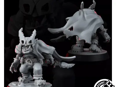 ORK HOLLOW SHELLZ KOMMANDOS T2 3D model
