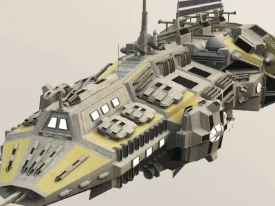 CDF Horrock Support Frigate 3D model