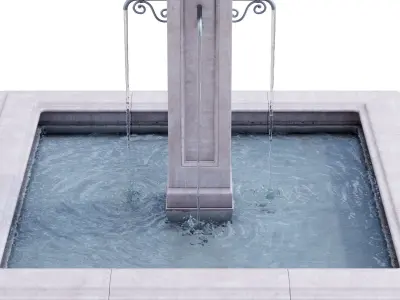 Campania - Luberon Estate Fountain 3D model