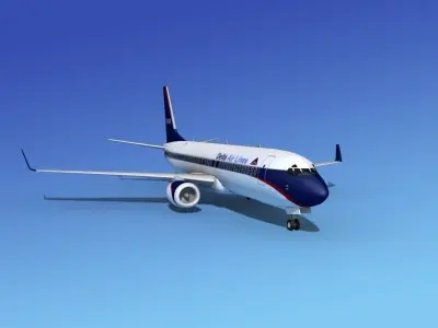Boeing 737-800ER Delta Airlines 2 3D model