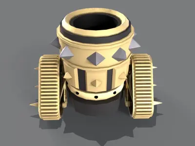 Mortar 3D model