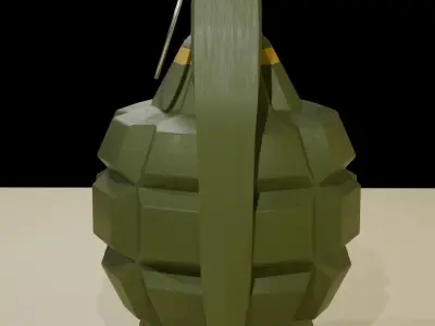 Grenade v1 Free low-poly 3D model