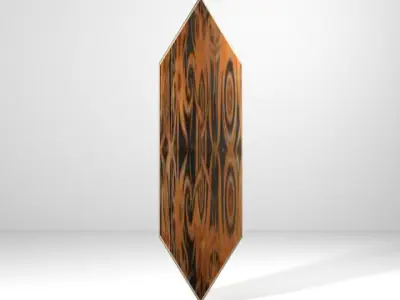 Personal Armor Shield - Native Dayak 3D model