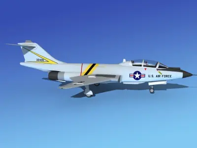 McDonnell F-101B Voodoo V10 3D model