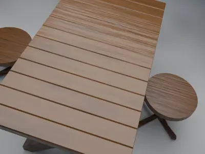 Tabel Chair 3D model