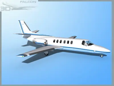 Falcon3D Citation V C560 F11 3D model
