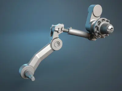 M1 Abrams Tank Wheels 3D model