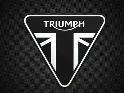 triumph logo 3D model