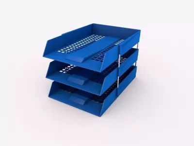 Paper Tray Free 3D model