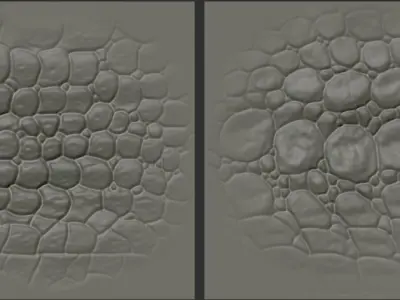 17 Reptile Skin Scale Alphas    Dragon Lizard Crocodile Snake 3D model