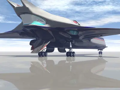 Phoenix Space Transport 3D model
