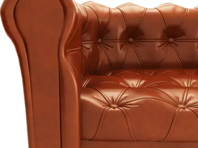 Chesterfield sofa Free 3D model