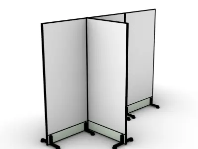 Partition Panel Free 3D model