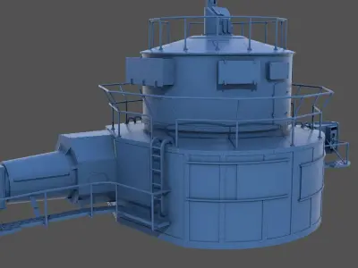 Yamato 10m rangefinder - Commercial license - 1-100 scale 3D print model