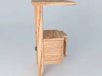 Lamp Table Free 3D model purchase