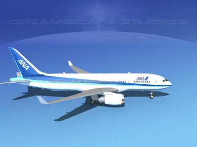 Boeing 787-8 All Nippon Airways 3D model