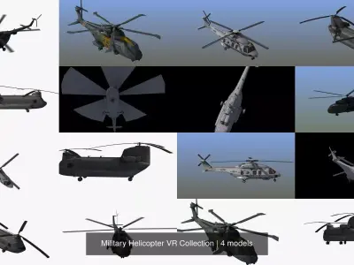 Military Helicopter VR Collection 
