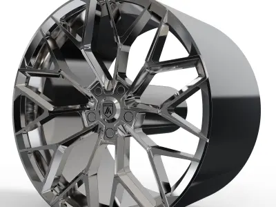 ASANTI MOGUL 5 WHEEL 3D MODEL 3D model