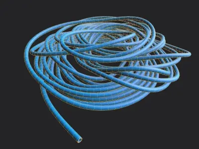 Garden Hose M03 Low-poly 3D model